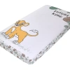 Disney Collection The Lion King Crib Sheet In White