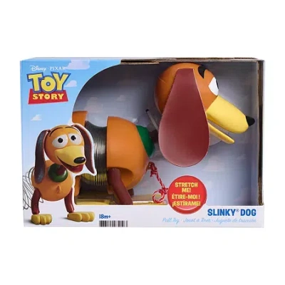 Disney Collection Toy Story Slinky Dog In Brown