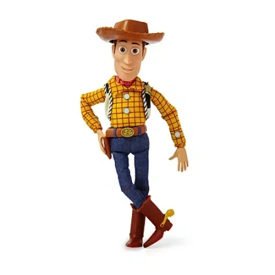 Disney Collection Toy Story Woody Talking Action Figure 16" In Transparent