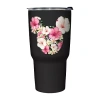 Disney Collection Tropical Mickey Mouse 27 oz Stainless Steel Travel Mug In Black