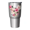 Disney Collection Tropical Mickey Mouse 27 oz Stainless Steel Travel Mug In Silver
