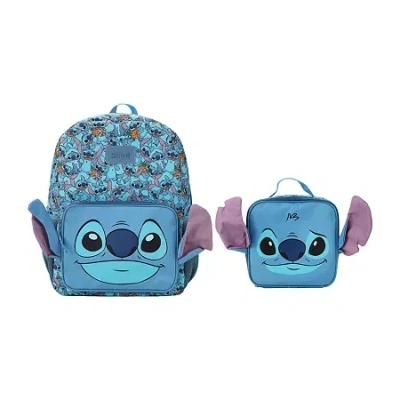Disney Collection Unisex Adjustable Straps 2-pc. Backpack In Blue