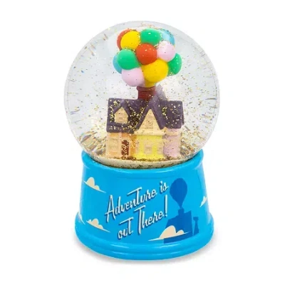 Disney Collection Up Balloon House 6 Inch Snow Globe In Multi