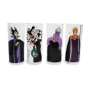 Disney Collection Villains 4 Piece 10 oz Tumbler Set 4-pc. Tumbler Glass In Multi