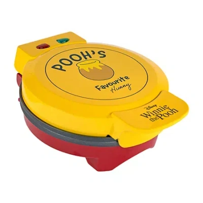 Disney Collection Winnie The Pooh Waffle Maker In Yellow