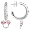 Disney Cubic Zirconia Hoop Earrings