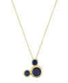 Disney Cubic Zirconia Mickey Mouse Dream Birthstone Pendant Necklace In Gold,blue
