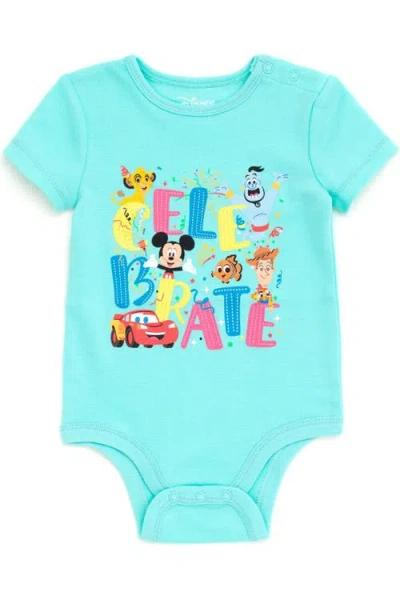 Disney Kids'  D100 One Piece Bodysuit In Blue