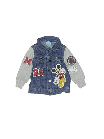 Pre-owned Disney Kids' Denim Jacket In Blue