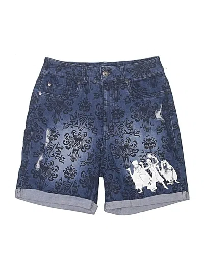 Pre-owned Disney Denim Shorts In Blue