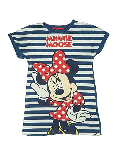 Pre-owned Disney Kids' Dress In Blue