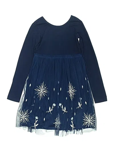 Pre-owned Disney Kids' Dress In Blue