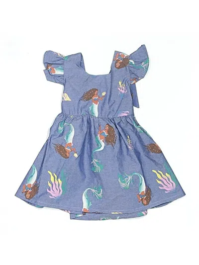 Pre-owned Disney Babies' Dress In Blue