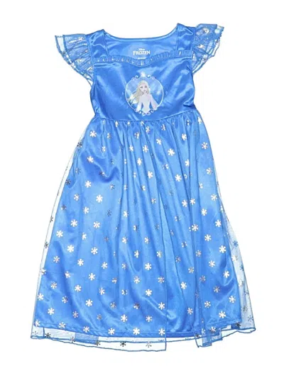 Pre-owned Disney Kids' Dress In Blue