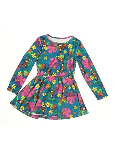 Pre-owned Disney Kids' Dress In Blue