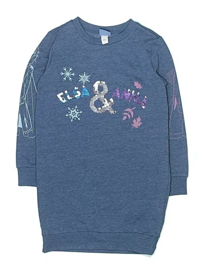 Pre-owned Disney Kids' Dress In Blue