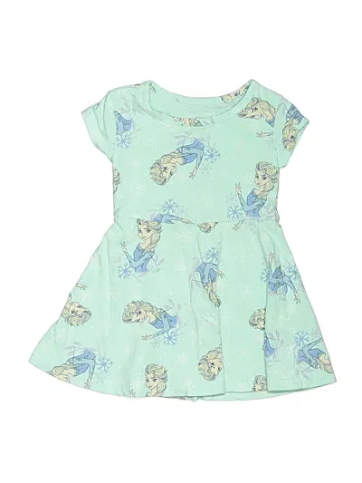 Pre-owned Disney Babies' Dress In Green