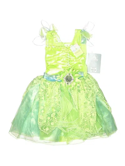 Pre-owned Disney Kids' Dress In Green