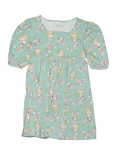 Pre-owned Disney Kids' Dress In Green