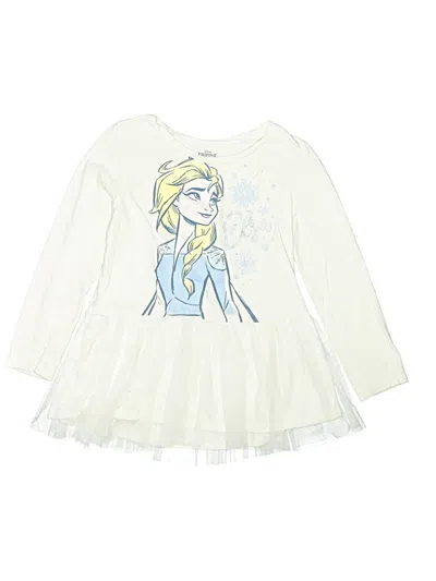 Pre-owned Disney Kids' Dress In Ivory