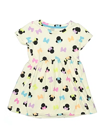 Pre-owned Disney Kids' Dress In Ivory