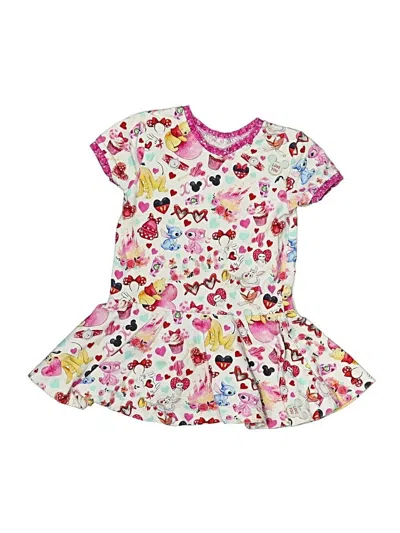 Pre-owned Disney Kids' Dress In Pink