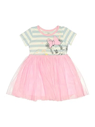 Pre-owned Disney Kids' Dress In Pink