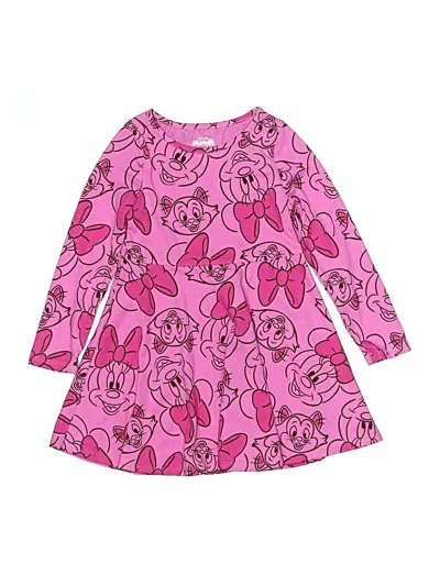 Pre-owned Disney Kids' Dress In Pink