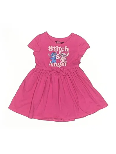 Pre-owned Disney Kids' Dress In Pink