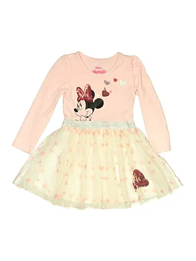 Pre-owned Disney Kids' Dress In Pink