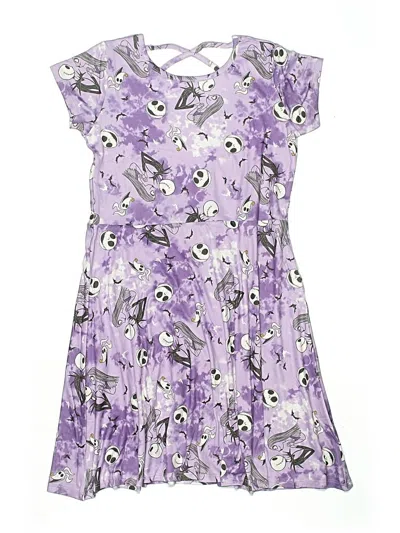 Pre-owned Disney Kids' Dress In Purple