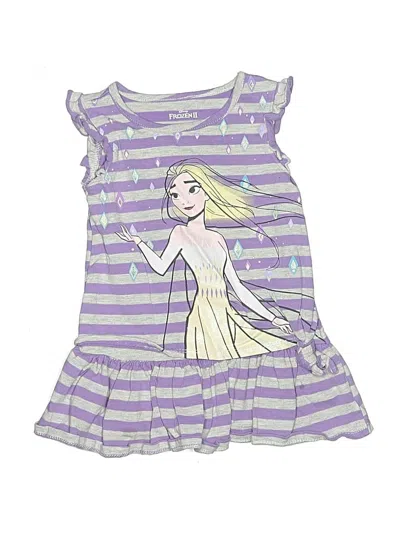 Pre-owned Disney Kids' Dress In Purple
