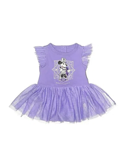 Pre-owned Disney Babies' Dress In Purple
