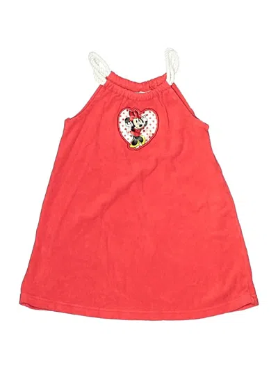 Pre-owned Disney Kids' Dress In Red