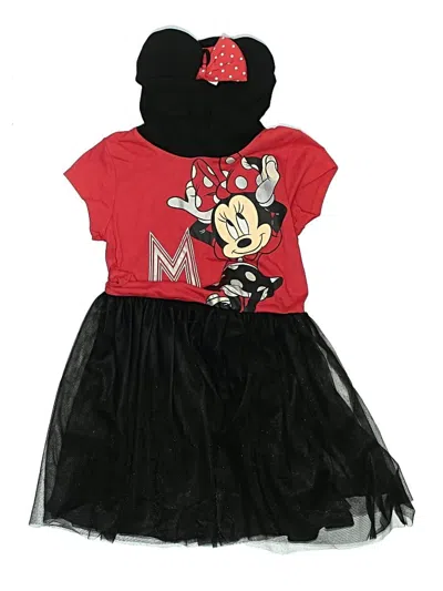 Pre-owned Disney Kids' Dress In Red