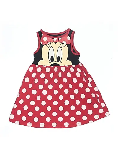 Pre-owned Disney Kids' Dress In Red