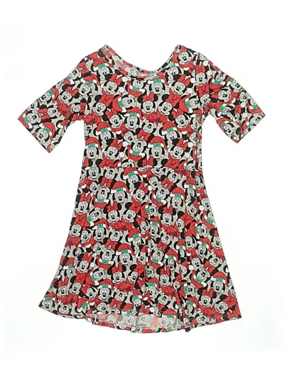 Pre-owned Disney Kids' Dress In Red
