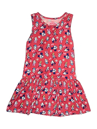 Pre-owned Disney Kids' Dress In Red