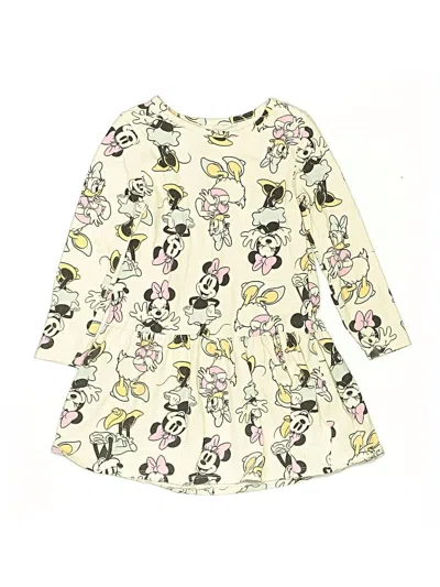 Pre-owned Disney Kids' Dress In White