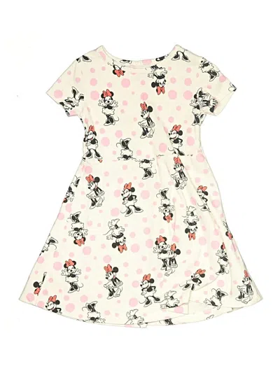 Pre-owned Disney Kids' Dress In White