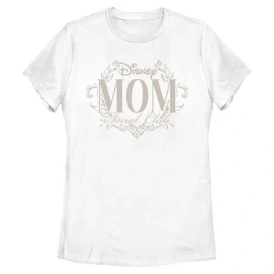 Disney Elegant Mom Social Club  Graphic T-shirt In White