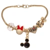 Disney Fashion Charm Bracelet, 7" In Gold