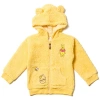 Disney Kids'  Faux Shearling Hoodie In Yellow