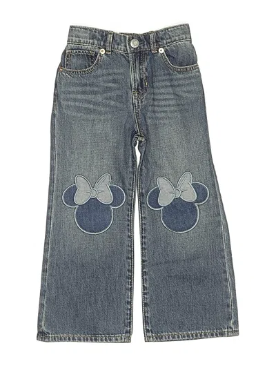 Pre-owned Disney For Baby Gap Kids' Jeans In Blue