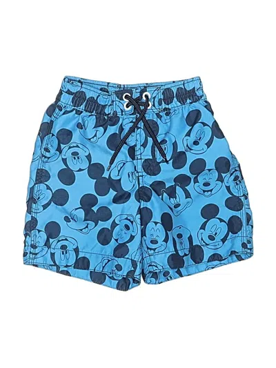 Pre-owned Disney For Baby Gap Kids' Rash Guard In Blue