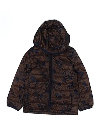 Pre-owned Disney For Baby Gap Kids' Snow Jacket In Brown
