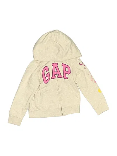Pre-owned Disney For Baby Gap Kids' Zip Up Hoodie In Gold