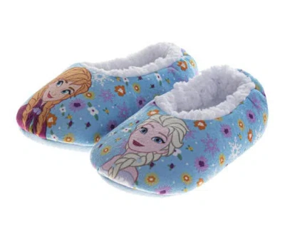 Disney Kids'  Frozen Elsa Slippers In Blue