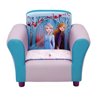 Disney Frozen Ii Upholstered Kids Chair In Purple