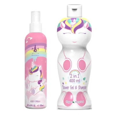 Disney Girls Eau My Unicorn Gift Set Kids Fragrances 8411114094779 In Red